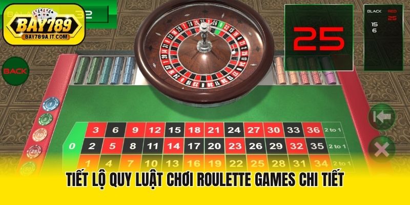 Tiết lộ quy luật chơi roulette games chi tiết